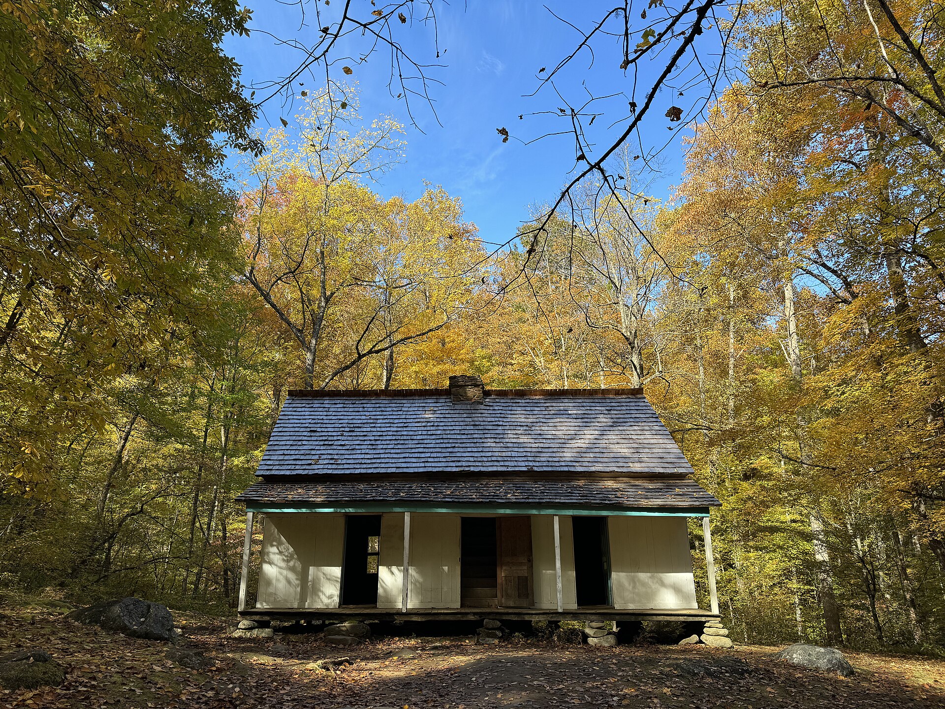 The Alfred Reagan house, near the end of the motor trail